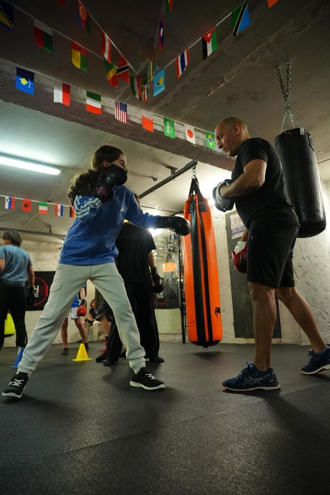 Séance de sparring au club — La Valette-du-Var