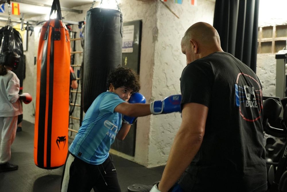 Entraînement de boxe anglaise à GY Boxe — La Valette-du-Var